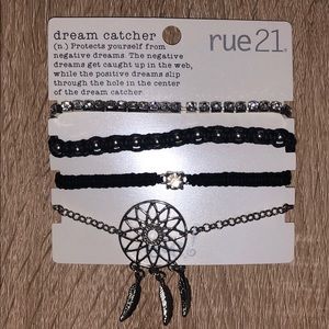 Rue 21 black bracelet set